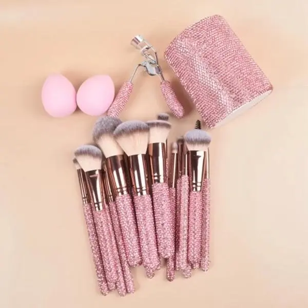 23-Piece Cosmetic Makeup Brush Set, Professional Beauty Tool Kit for Daily Makeup Application