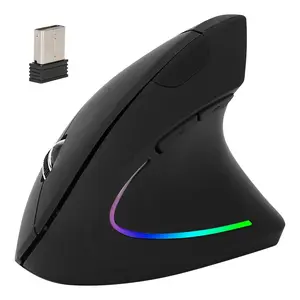 2.4G Wireless Vertical Ergonomic Mouse – Adjustable DPI Optical Mouse for PC & Laptop