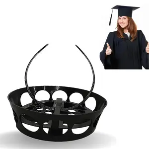 Graduation Cap Headband Insert | No-Slip Plastic Grad Cap Holder for Secure Hairstyle | Invisible Cap Stabilizer, Class of 2026 Graduation Gift for Graduates