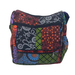 Outdoor Patchwork Crossbody Bag