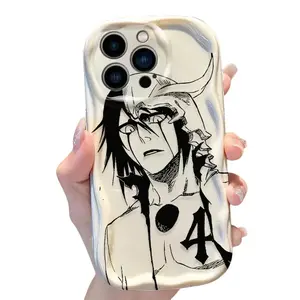 Bleach Anime Wave Case For iPhone 11 To 17 Series Soft Shockproof Funda
