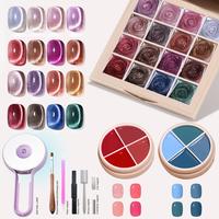 CurvLife Gel Polish Nail Art Combo Set #3