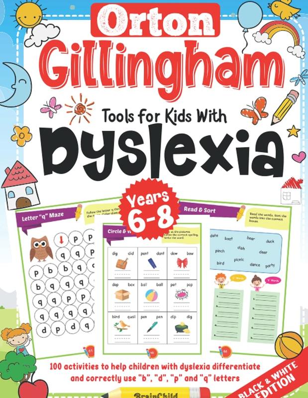 Orton Gillingham Tools For Kids With Dyslexia. 100 activities to help ...