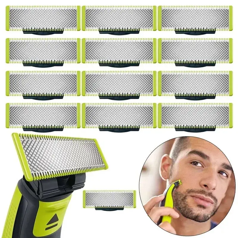 Men's High-Quality Shaving Accessories, Compatible with Oneblade Models, Durable and Efficient Hair Removal Solution