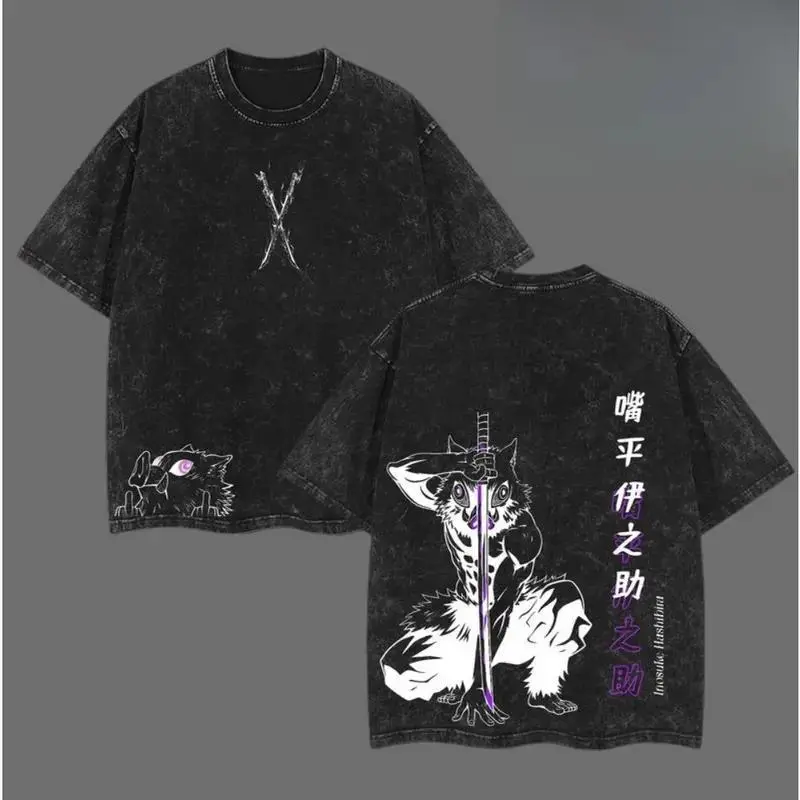 Washed T-shirt-Black