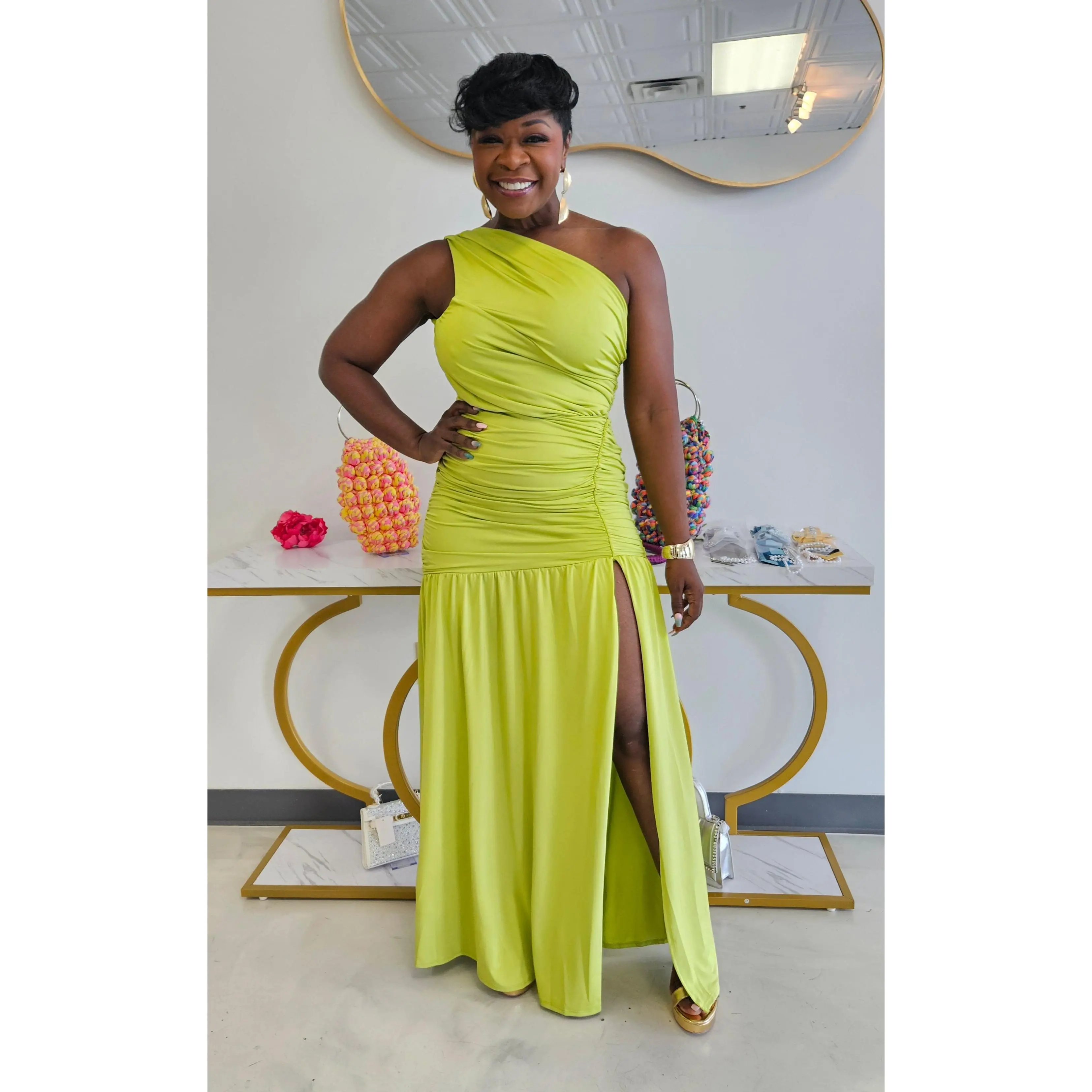 Luxe Flow Maxi Dress