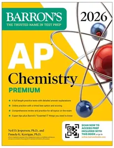 AP Chemistry Premium, 2026: Prep Book with 6 Practice Tests + Comprehensive Review + Online Practice -- Neil D. Jespersen, Paperback
