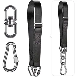 Punching Bag Hangers Strap, Heavy Bag Strap Hanger for  Gym  Workout Fitness Conditioning Pull Ups and Dips Exercises Equipment