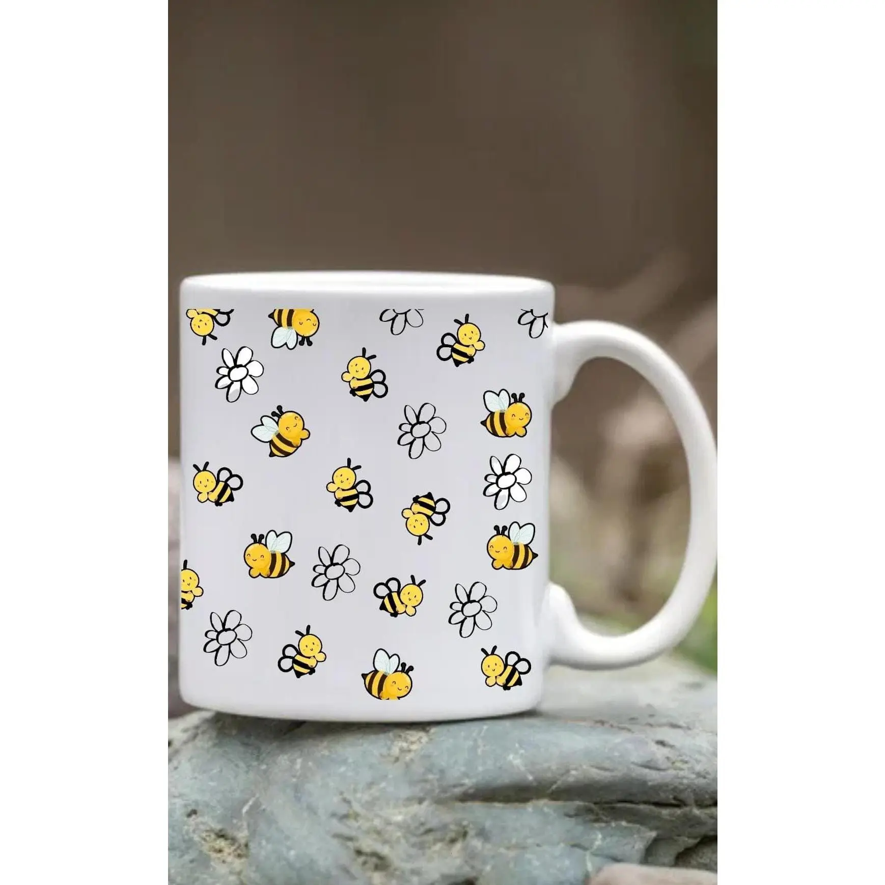 Boobees Funny Coffee Mug, Playful Adult Humor Bee Pun Gift
