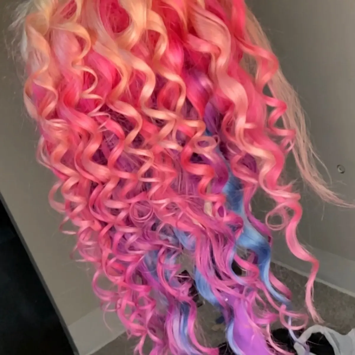 Rainbow Wig Rainbow Wig
