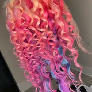 Rainbow Wig Rainbow Wig