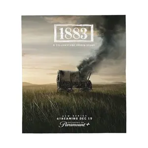 This Yellowstone creative flannel blanket, portable thickened picnic mat sofa towel camping beach mat, suitable for courtyard garden moisture-proof tent mat, tapestry background cloth, camping essentials, beach blanket