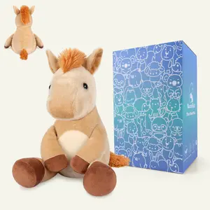 10" 1.46lb Horse Plush Heat Patches, Heatable & Coolable Lavender Scented Heating Pad, Toddlers Must Have, Period Essentials