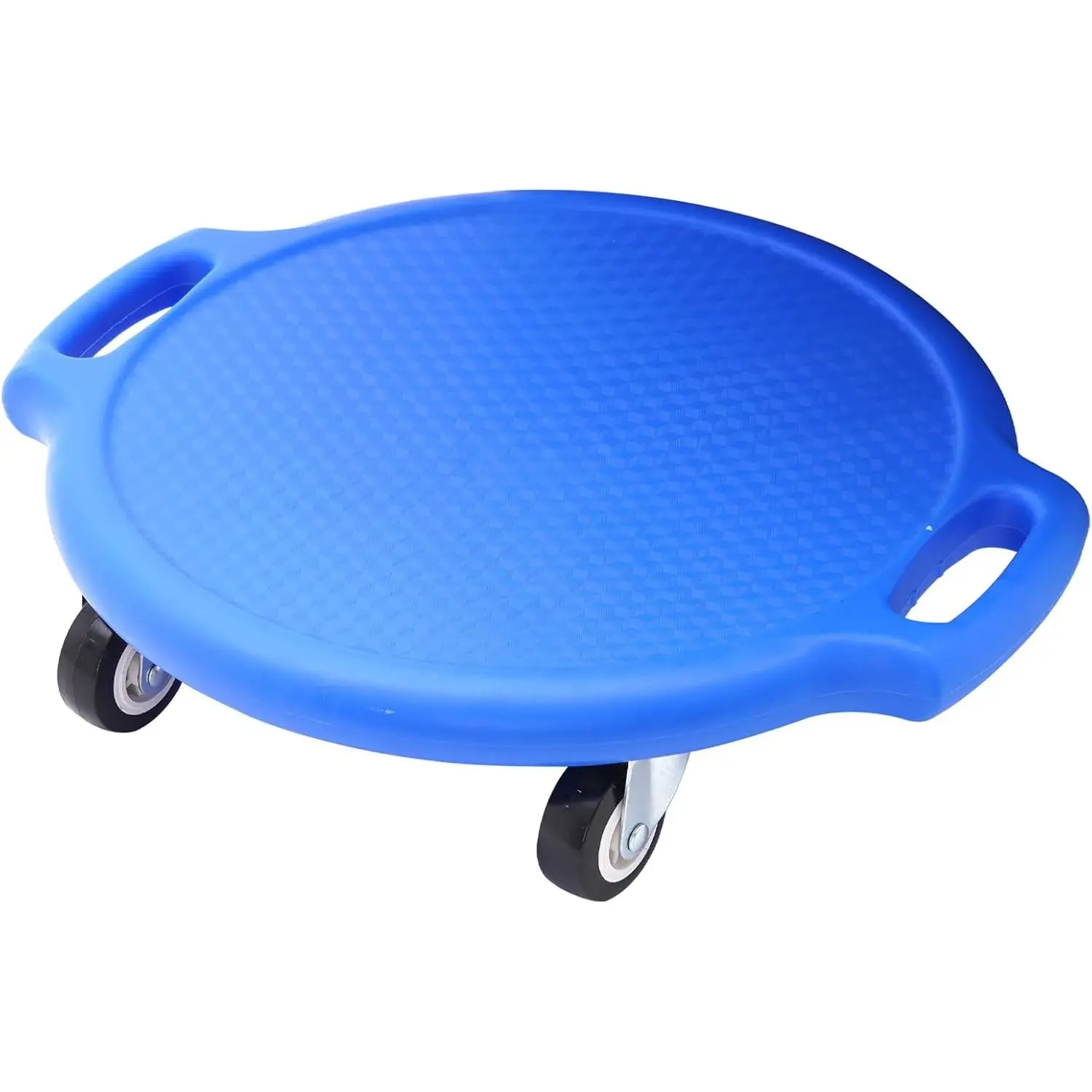 Sports Scooter Board with Handles Sitting Scooter Board with Universal Wheels Manual Sport Scooters Plastic Casters Floor Scooter Board for Gym Physical Education Equipment Indoor Outdoor