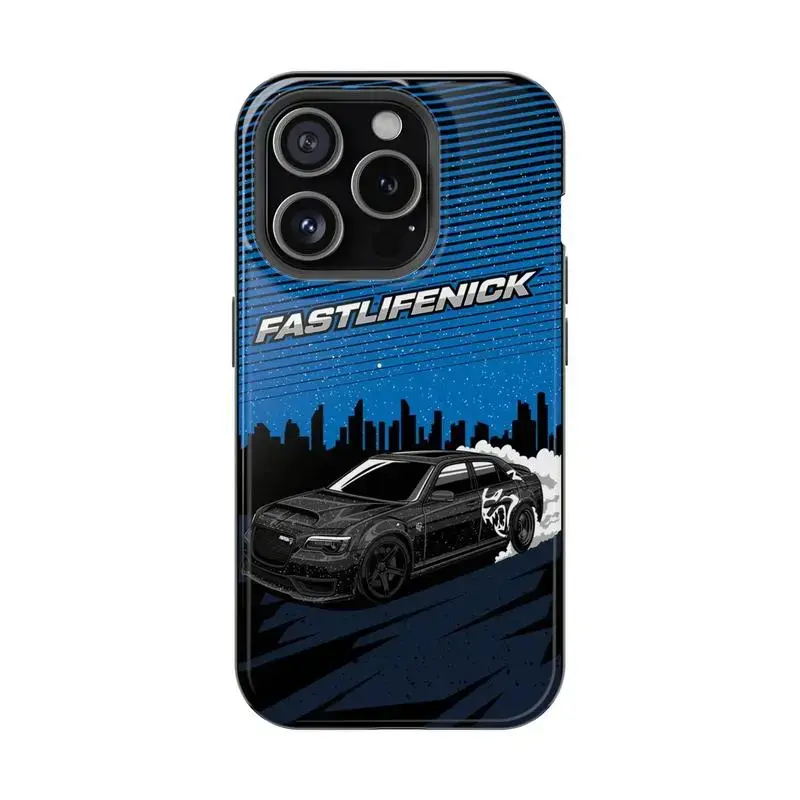 Rap Hip Hop Music Artist Underground Fan Merch FastLifeNick Graphic Art Tough Phone Case. Edgy Streetwear Urban Aesthetic Rugged Shockproof Protective Cover For iPhone 17 Pro Max 16 Air 15 14 13 12 11.