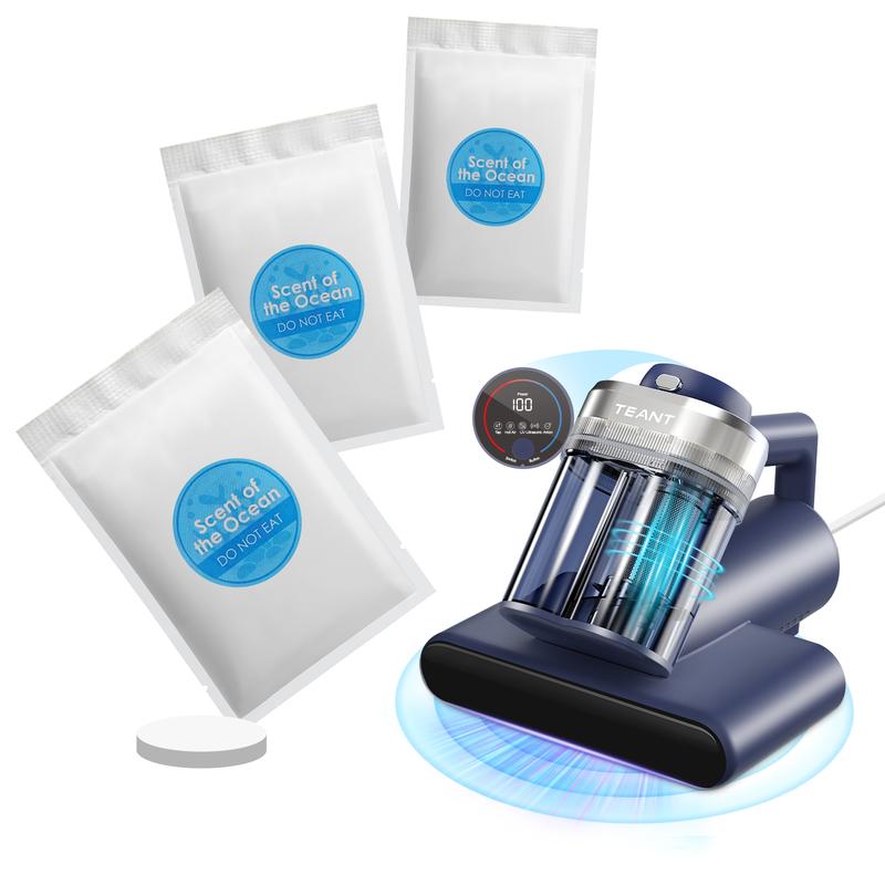 15 Pcs Aroma Tablets, Accessory of Teant Blue Pink and Gray Upgrade Mattress Vacuum, Scent of The Ocean