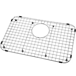 22.01-in x 12.99-in Rear Drain Heavy-Duty  Stainless Steel  Sink Protector SVM2213R