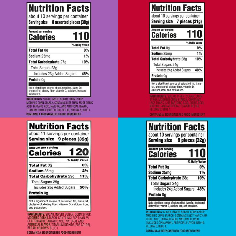 SOUR PATCH KIDS Fruits Variety Pack | Assorted Fruits Mix, Cherry, Watermelon, & Tropical Fruits Mix