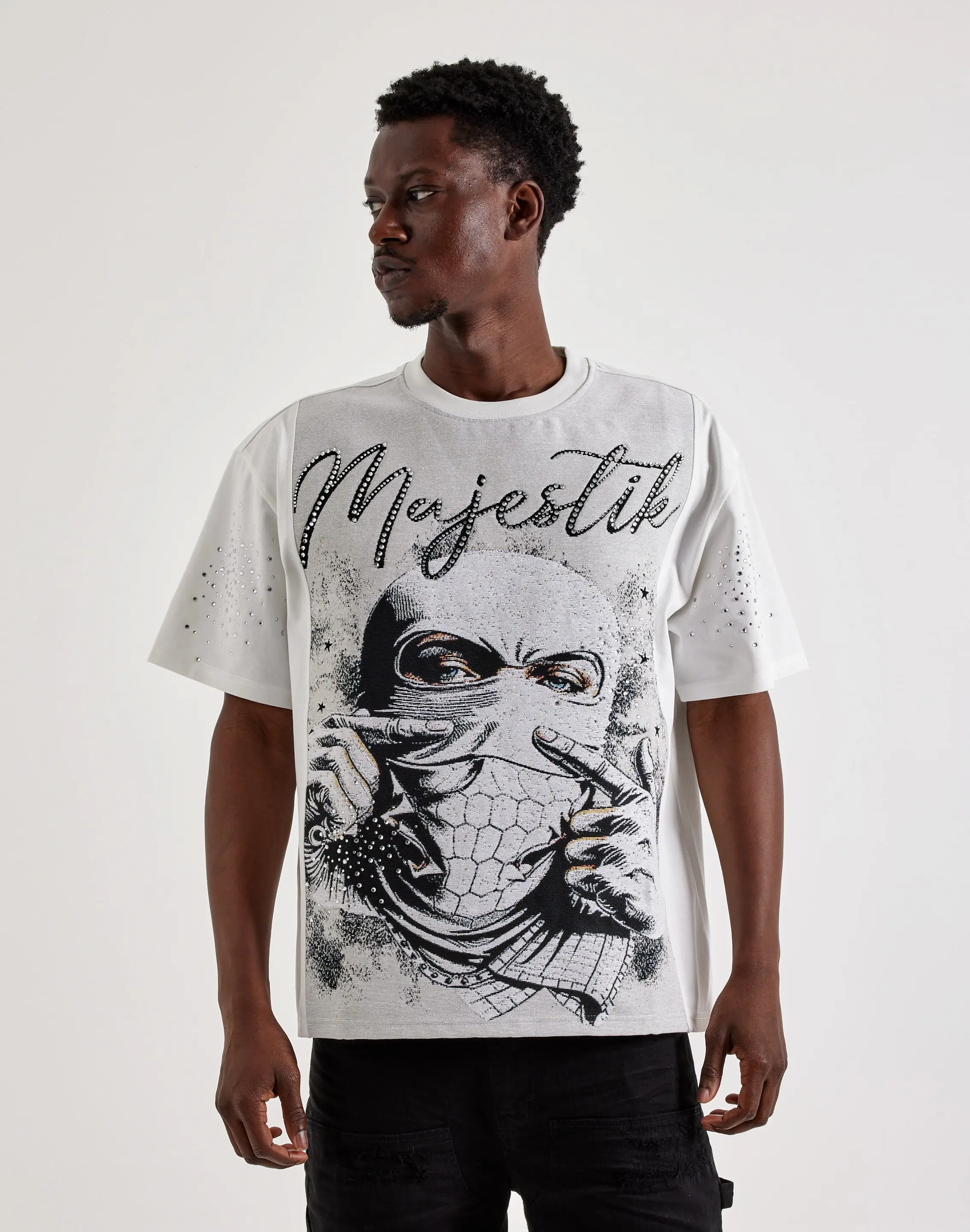 Mens Majestik Tapestry Tee