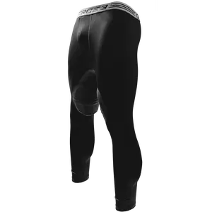 FORCE3 Men's Compression Tights with Hero Tech Impact Protection