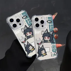 Zenless Zone Zero Miyabi Hoshimi Phone Case Compatible with iPhone 16, 15, 14, 13, 12, 11 Pro Max, X, XR, XS Max, 8, 7 Plus, Shockproof Transparent Soft Back Cover.