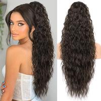 Chestnut Brown Drawstring Ponytails