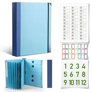 1 durable, reinforced ring binder for document organisation | Emergency ring binder for vital documents, birth certificates and estate planning