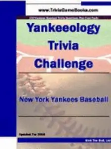 USED Book - Yankeeology Trivia Challenge: New York Yankees Baseball by Kick The Ball (Paperback) - english