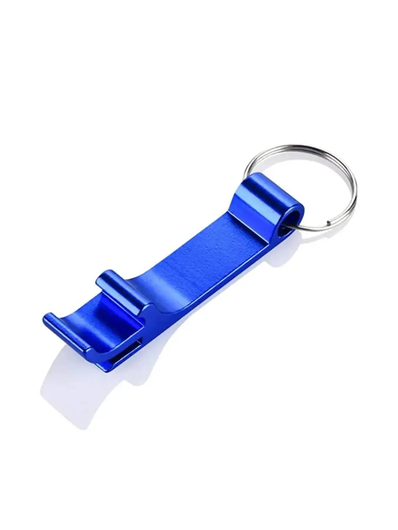 Simple Design Beer Bottle Openers Metal Keychain, Casual Bottle Opener Pendant Keychain for Men & Women, Beverage Bottle Opener Drink Accessories for Daily Use, Bottle Cap Opener