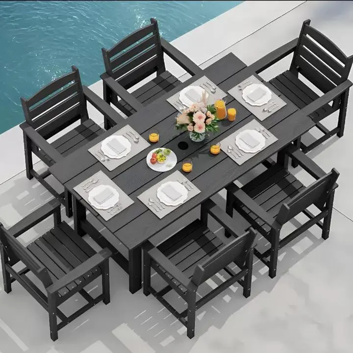 5-Piece (1 Table + 4 Chairs), Black