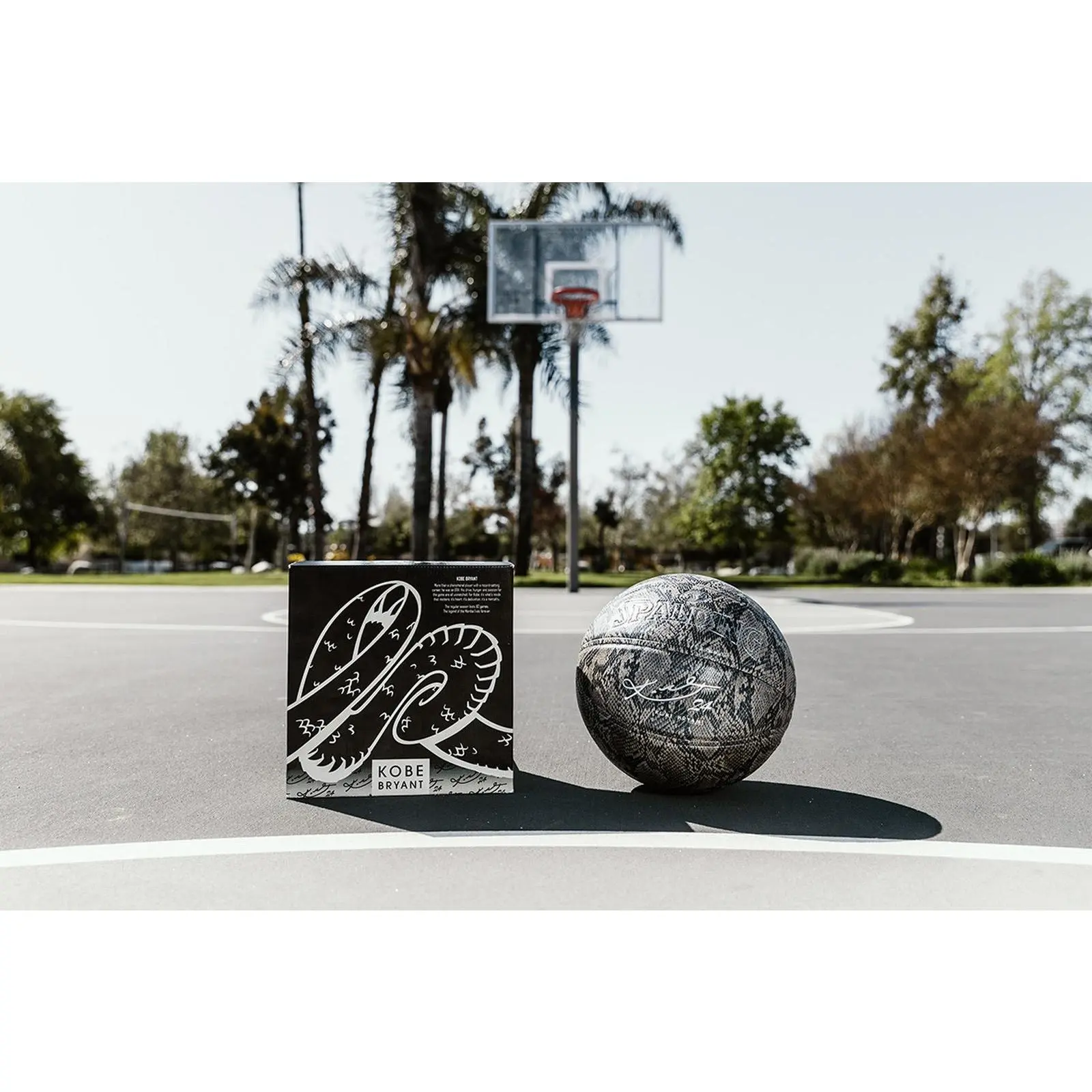 Spalding x Kobe Bryant 94 Silver Series Snakeskin Basketball