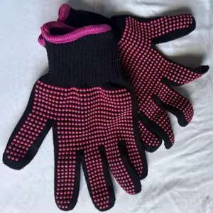Thermal hairstyling gloves