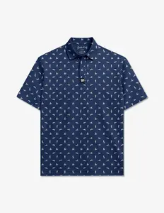 Sex Ed. Men's Tropical Print Polo Shirt