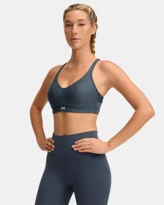 Under Armour Infinity 2.0 Low Women's Sports Bra Seamless Lightweight Workout Gym Workout Clothes
