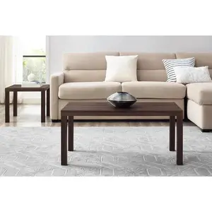 Mainstays Parsons Coffee Table - Indoor Living Room Furniture, Stylish Center Table for Home Use