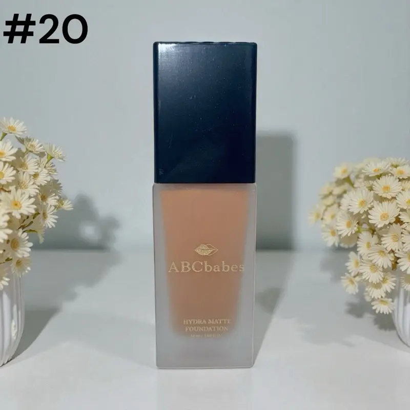 ABCbabes Ultra hydra Matte Foundation #20- Medium warm golden Shade for Flawless Coverage and Natural Finish