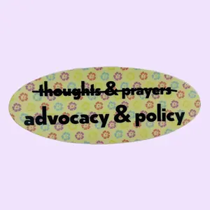 Advocacy & Policy Sticker