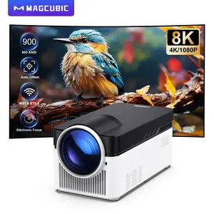 Magcubic HY450 900ANSI Ultra Short Throw Projector Native 1080P 8K Decode Auto Offset Electronic Focus Dual WiFi6 BT5.4 Allwinner H716 Built-in Dual 5W HiFi Speakers 32G High Performance Home Cinema #SummerWins #DealsForYouDays