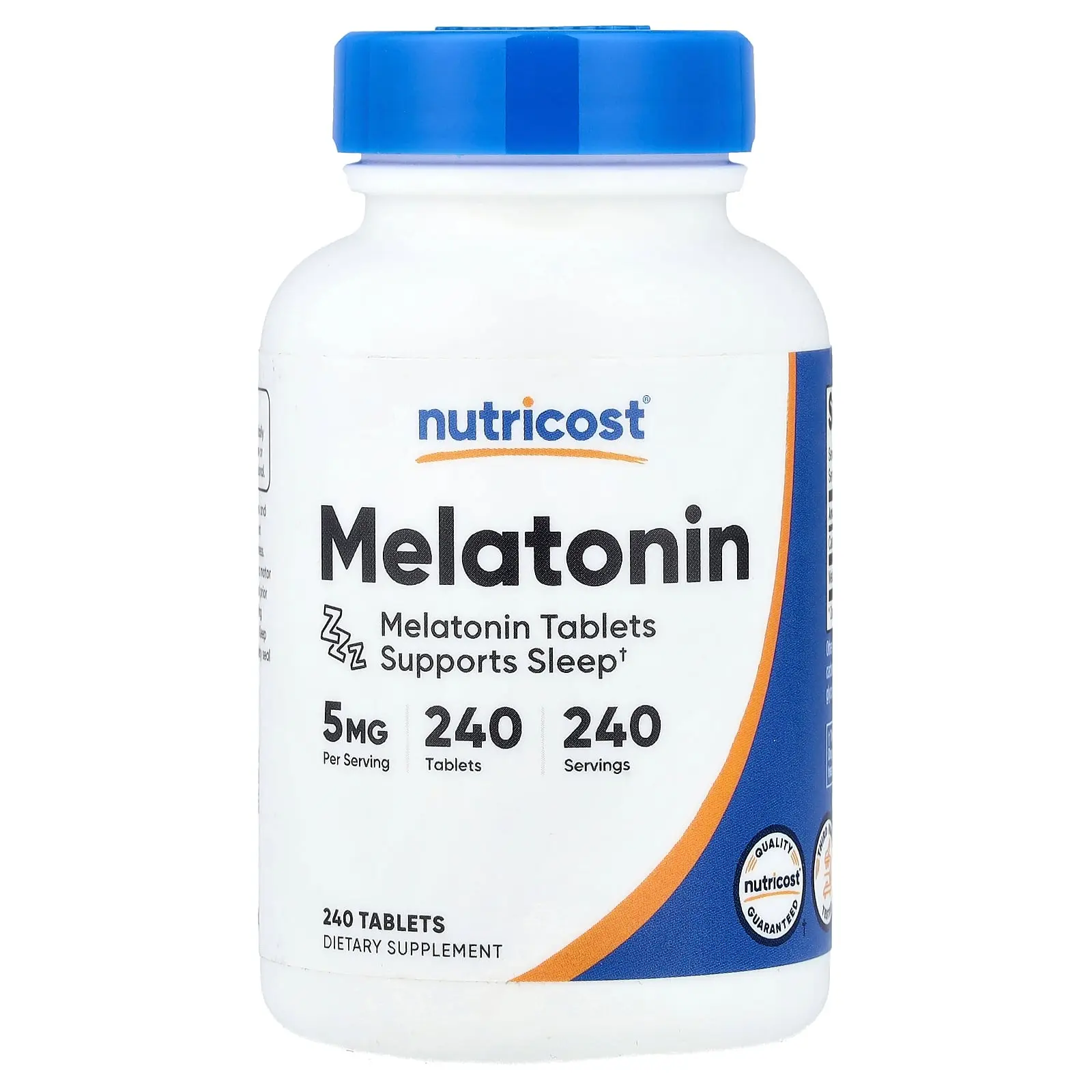 Nutricost Melatonin, 5 mg, 240 Tablets
