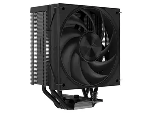 SAMA A40B Single-Tower CPU Air Cooler Aluminum Top Cover 4 Copper Heat Pipes, 120mm PWM Fans, for AMD AM4/AM5, Intel LGA 1700/1150/1151/1200/1851 Thermal Grease/Black