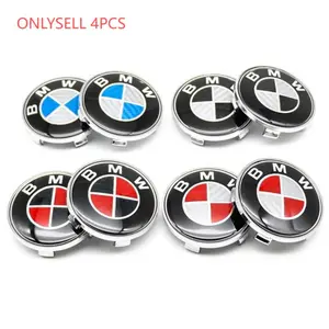 4pcs 68mm Car Wheel Center Caps, Custom Fit Hubcaps for Bmw X Series Models, Enhance Sporty Look, Universal Fitment, Wheels Lid