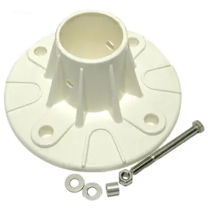 212 MAIN Plastic Deck Flange Slide, Deck-Mount Aquatic Fitness Equipment, Easy Setup