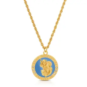 Joy Dravecky St Christopher Pendant
