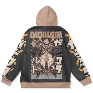 Rudo Surebrec Gachiakuta Streetwear Hoodie - Ape Zip Hoodie - Hoodies Japanese Anime Style Zip Up Hooded Sweatshirts Men Women Fashion Y2k Oversized Pullovers