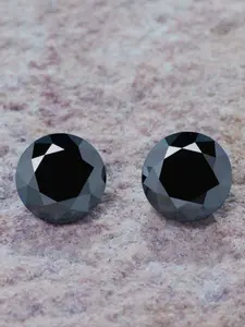 1pc 5-11mm Round Cut Black Moissanite Gemstone, Jewelry Making Supplies, DIY Bracelet Ring Earring Pendant Necklace Accessories