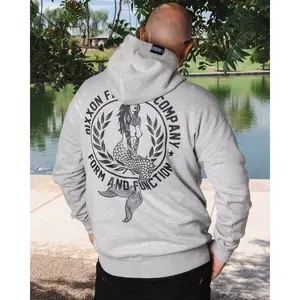 Calypso Zip Up Hoodie - Heather Gray