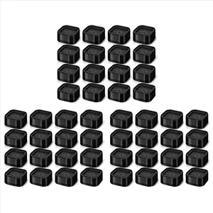 Furniture Risers Adjustable Bed Risers 1.38In Stackable Heavy Duty Bed Lifts Risers Square Bed Raising Blocks 48 Pcs