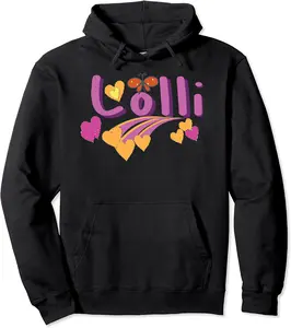 Lolli Grandmother Nickname Stars Hearts Lolly Pop Gift Pullover Hoodie - Winniekemo Shop 29B0832DZ76P