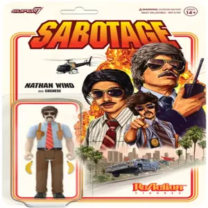 Nathan Wind as Cochese - Super7/Reaction Figure - Wave 1 - Sabotage - 3.75 Inch