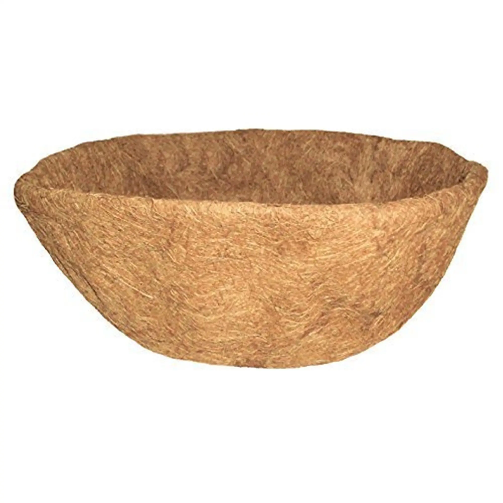 Gardener Select Round Coco Liner for Outdoor Hanging Planters & Baskets, 12"
